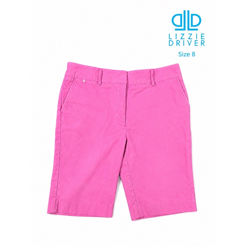Lizzie Driver Pink Bermuda Golf Shorts Women's Size 8